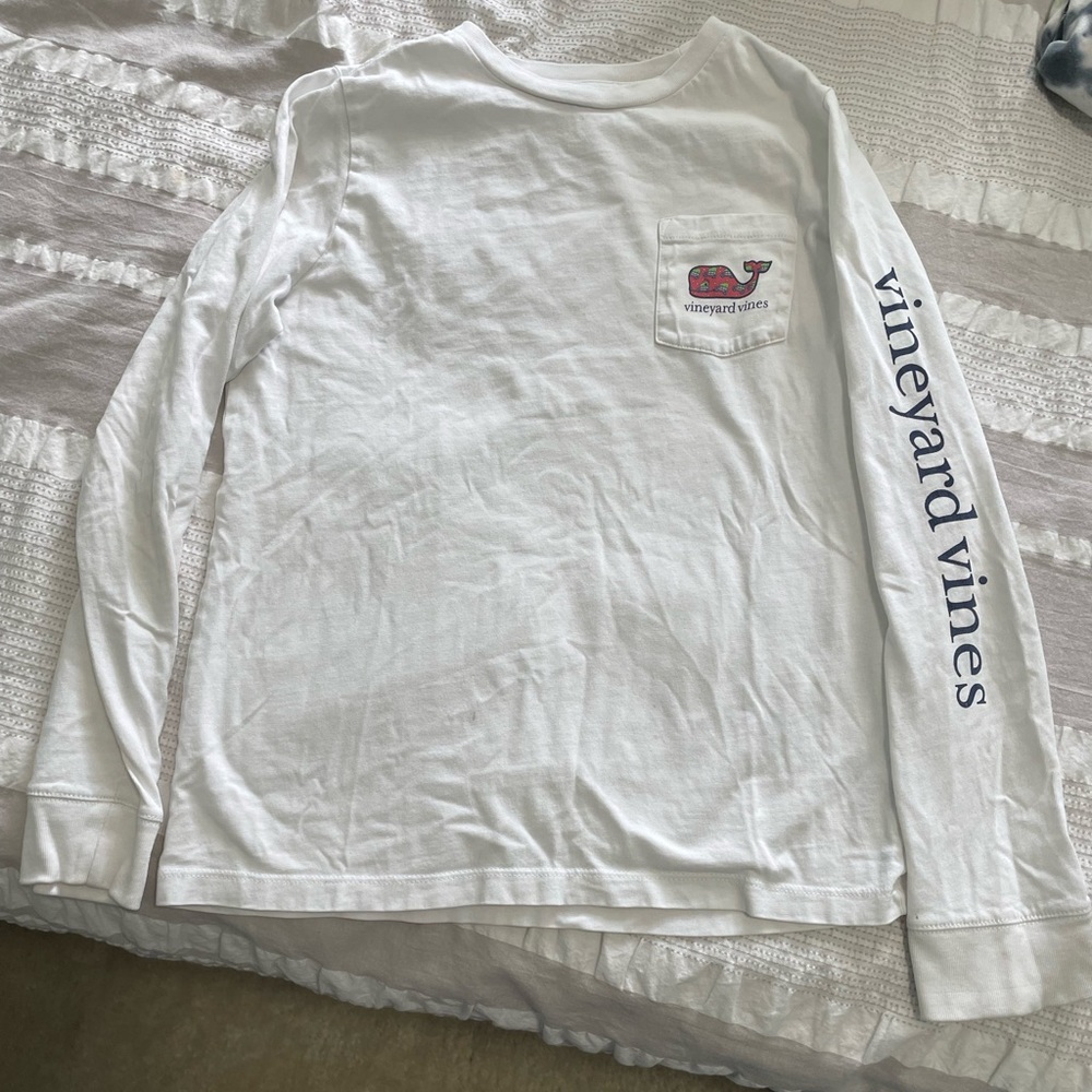 Holiday Vineyard Vines Long Sleeve TShirt Size S